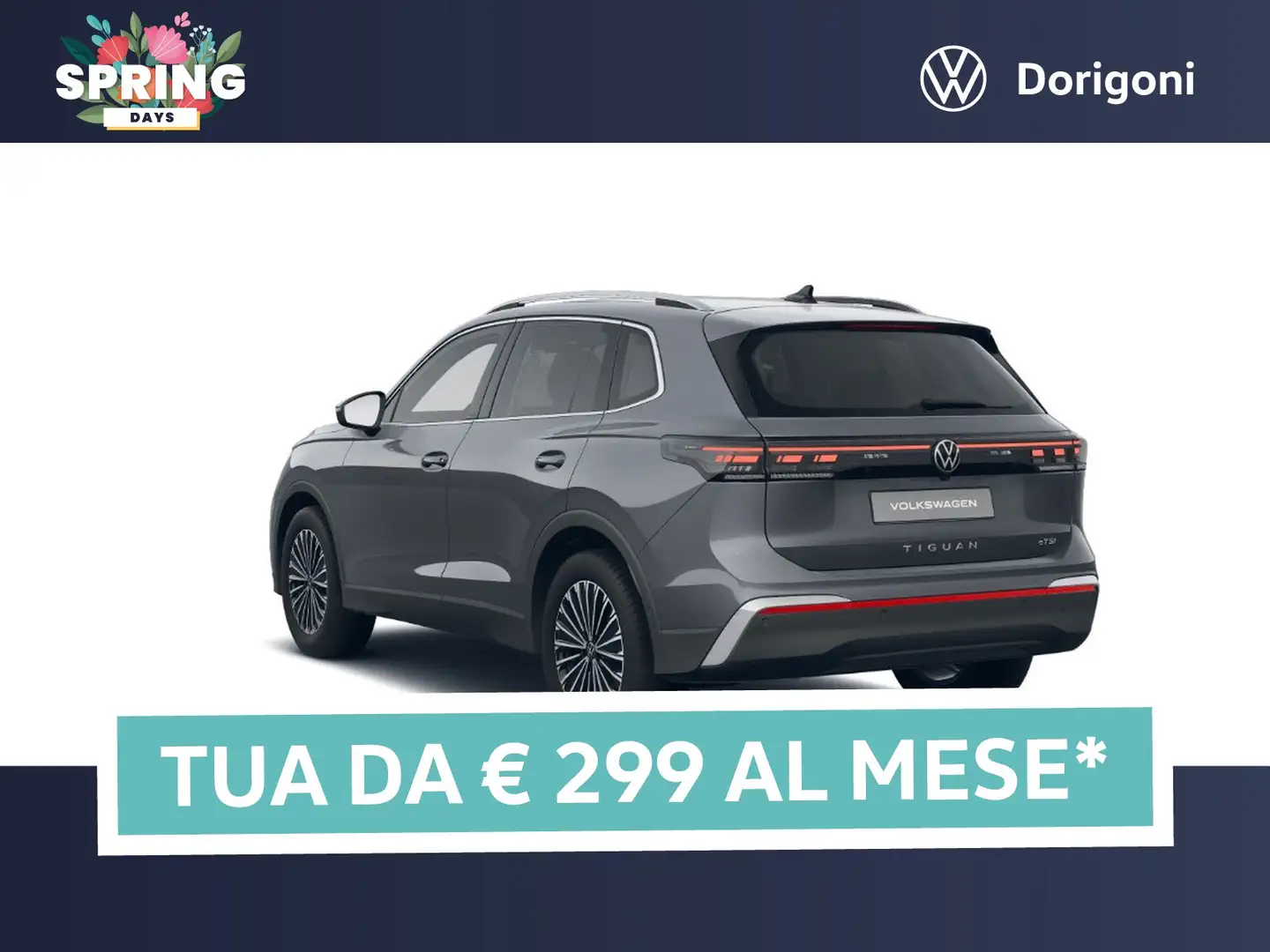 Volkswagen Tiguan 1.5 etsi elegance 150cv dsg Gris - 2