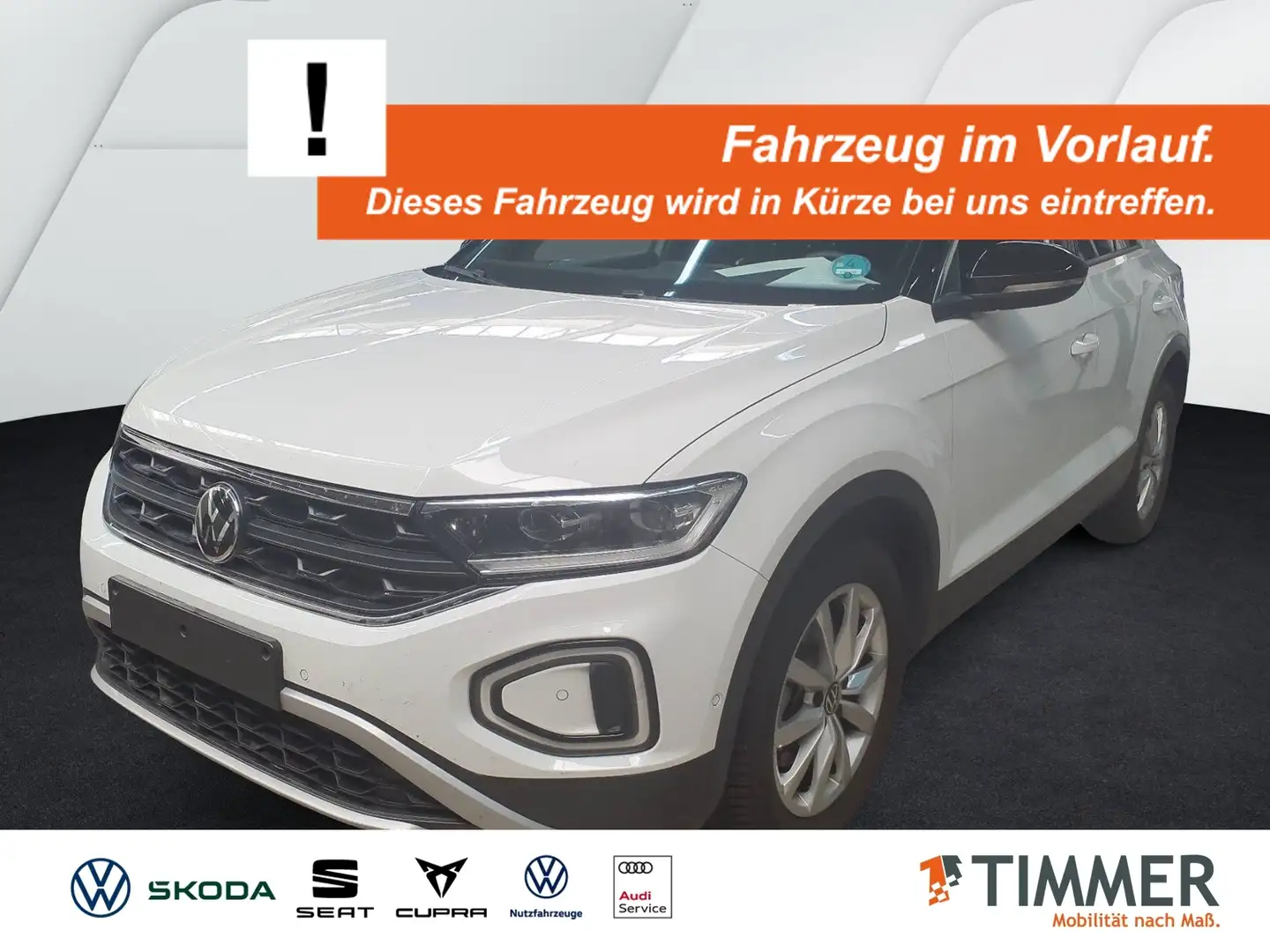 Volkswagen T-Roc 2.0 TDI DSG GOAL *AHK *LED *RKAM *ACC *APP *LM *S Weiß - 1