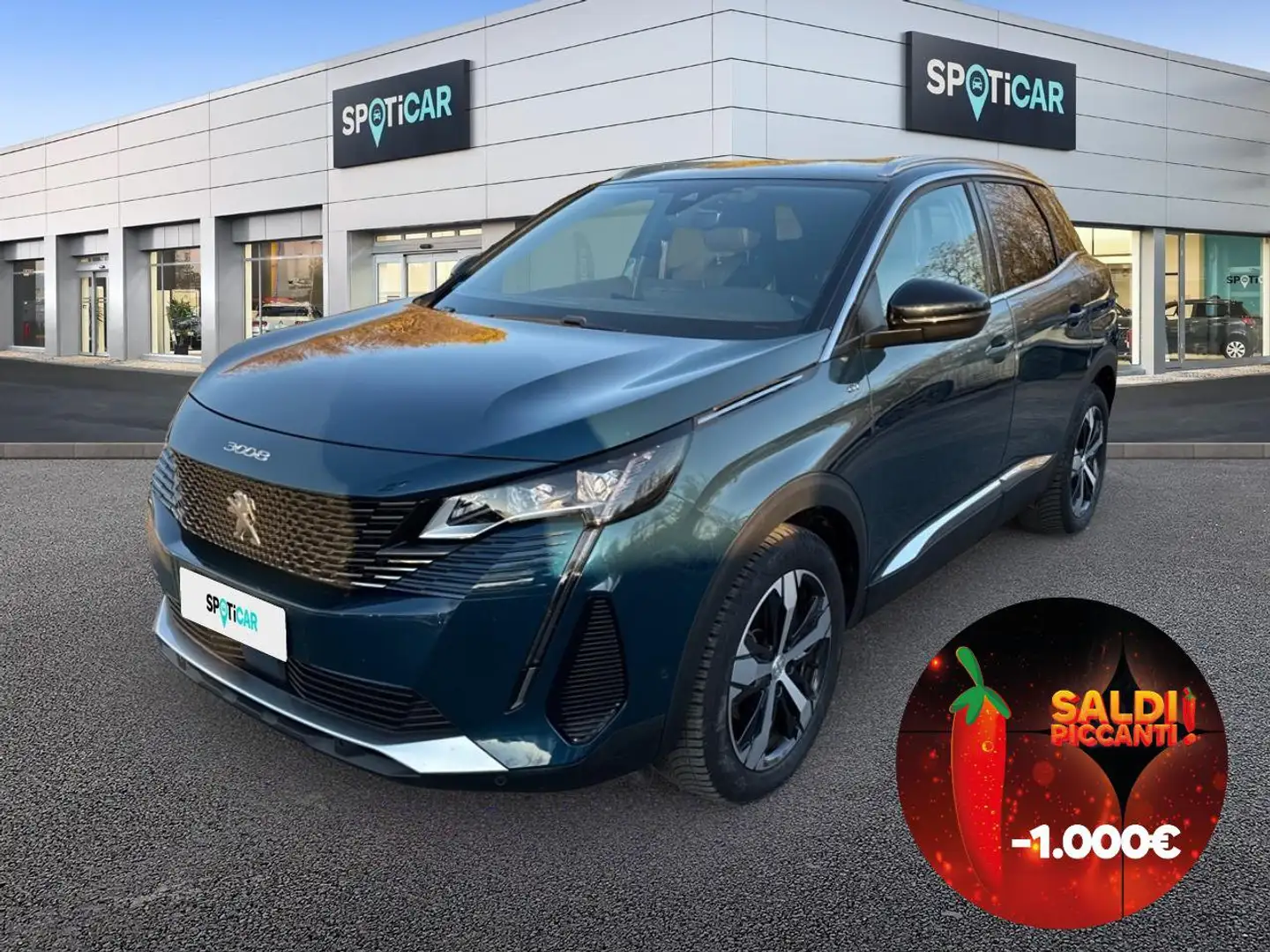 Peugeot 3008 BlueHDI 130 S&S EAT8 GT aut. Blu/Azzurro - 1