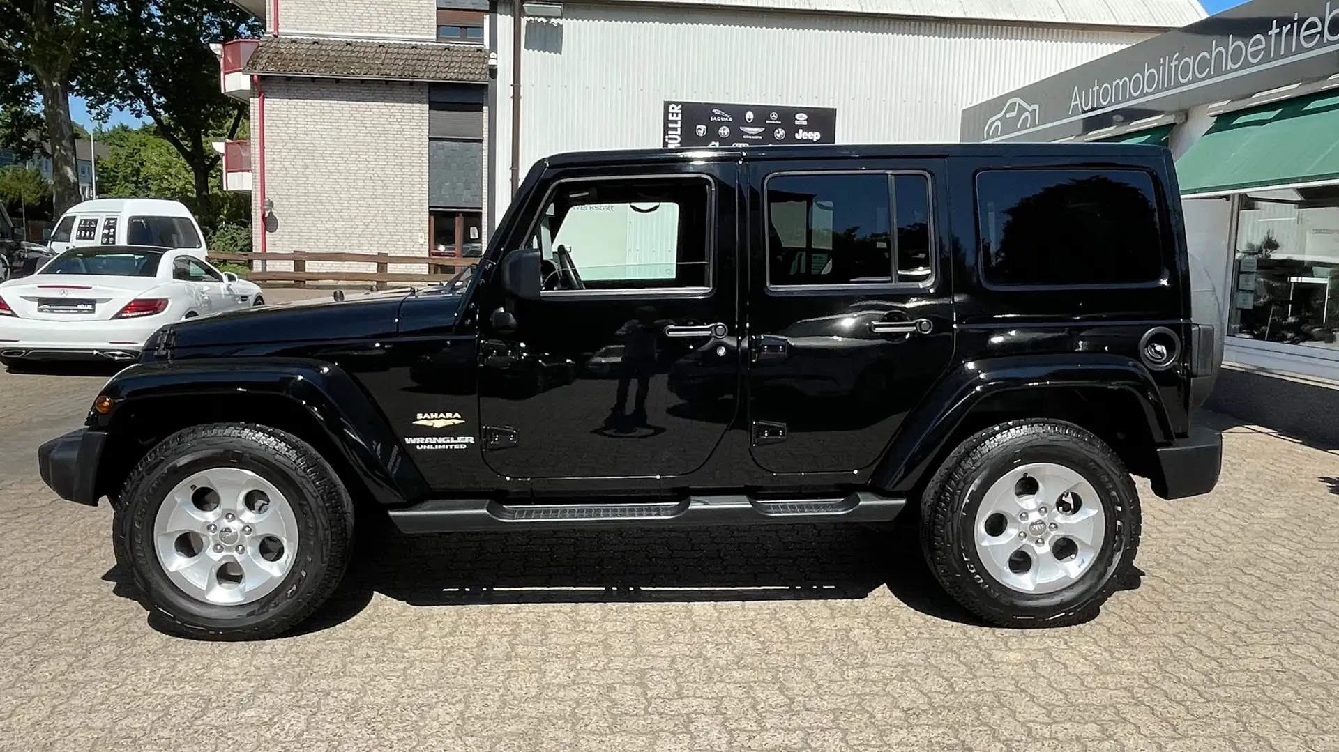 Jeep Wrangler Unlimited 2.8 CRD Aut.+LEDER+KAMERA+NAVI+10x Insp! Nero - 2