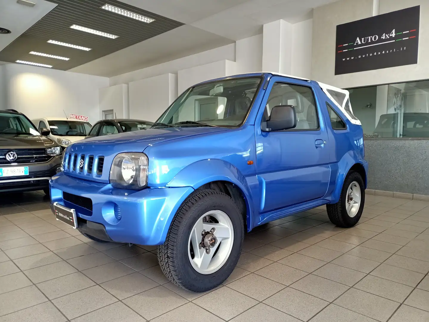 Suzuki Jimny Jimny Cabrio 1.3 16v JLX 4wd* Bleu - 1