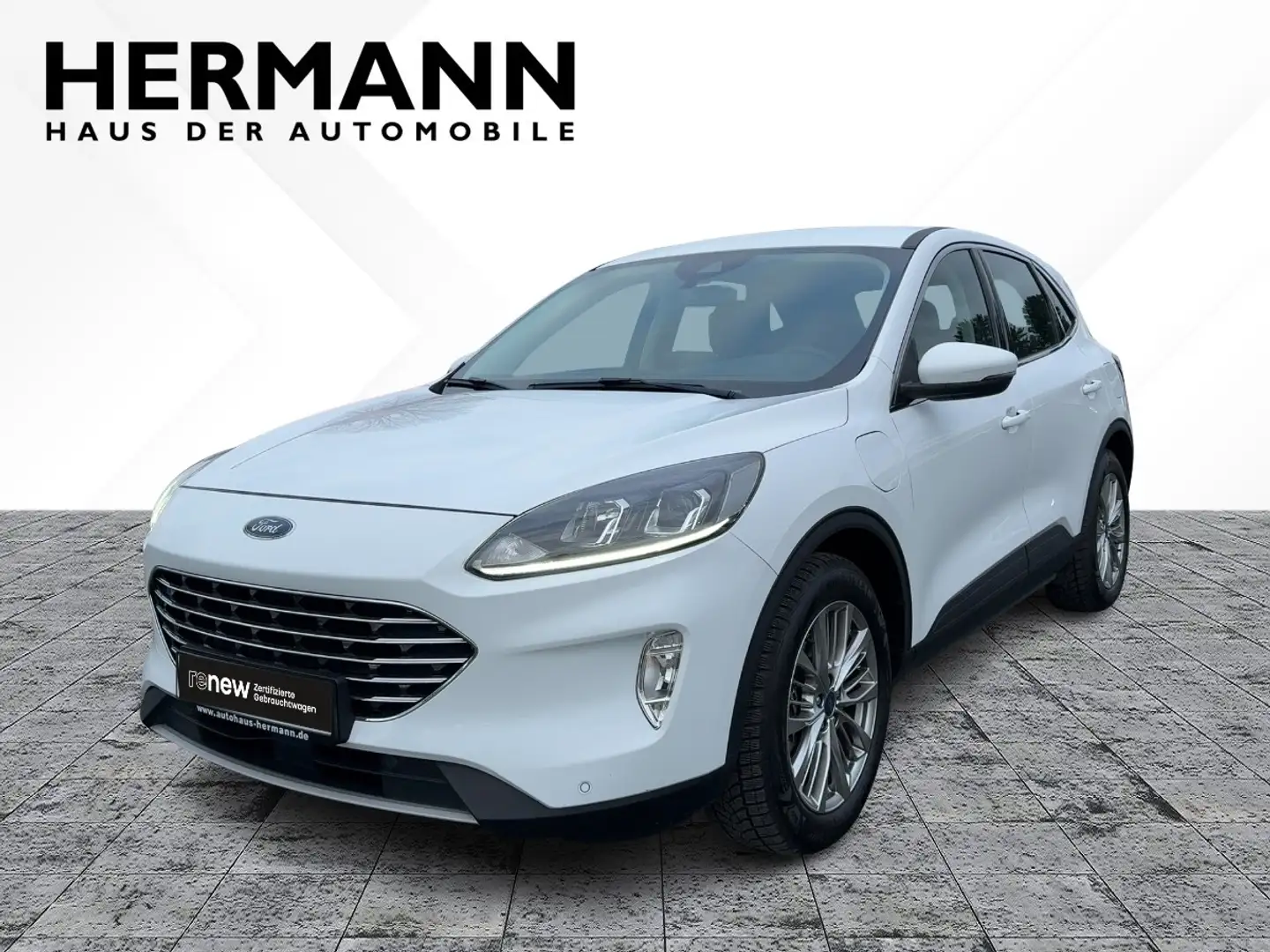 Ford Kuga 2.5 Duratec PHEV Titanium *LED*AHK*NAVI*LM Weiß - 1