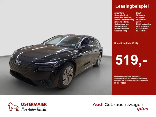 Audi A6 e-tron A6 Avant e-tron 286PS AHK.WÄRMEPUMPE.B-DISPLAY.LED
