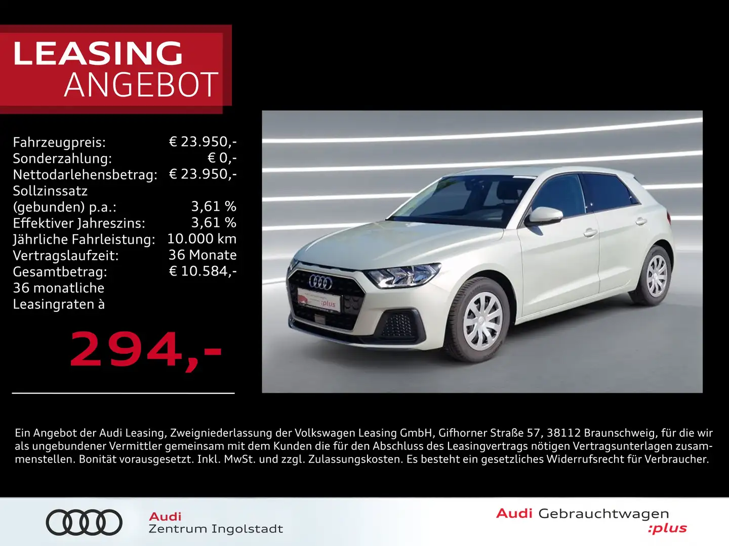 Audi A1 Sportback 30 TFSI S tronic virtual Advanced Argento - 1