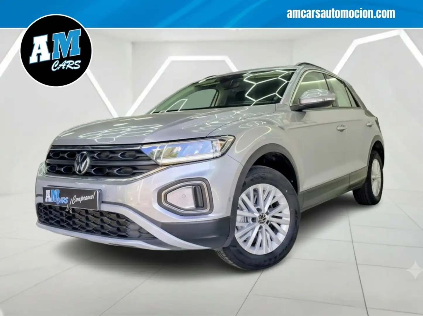 Volkswagen T-Roc 1.0 TSI Life 81kW Gris - 1