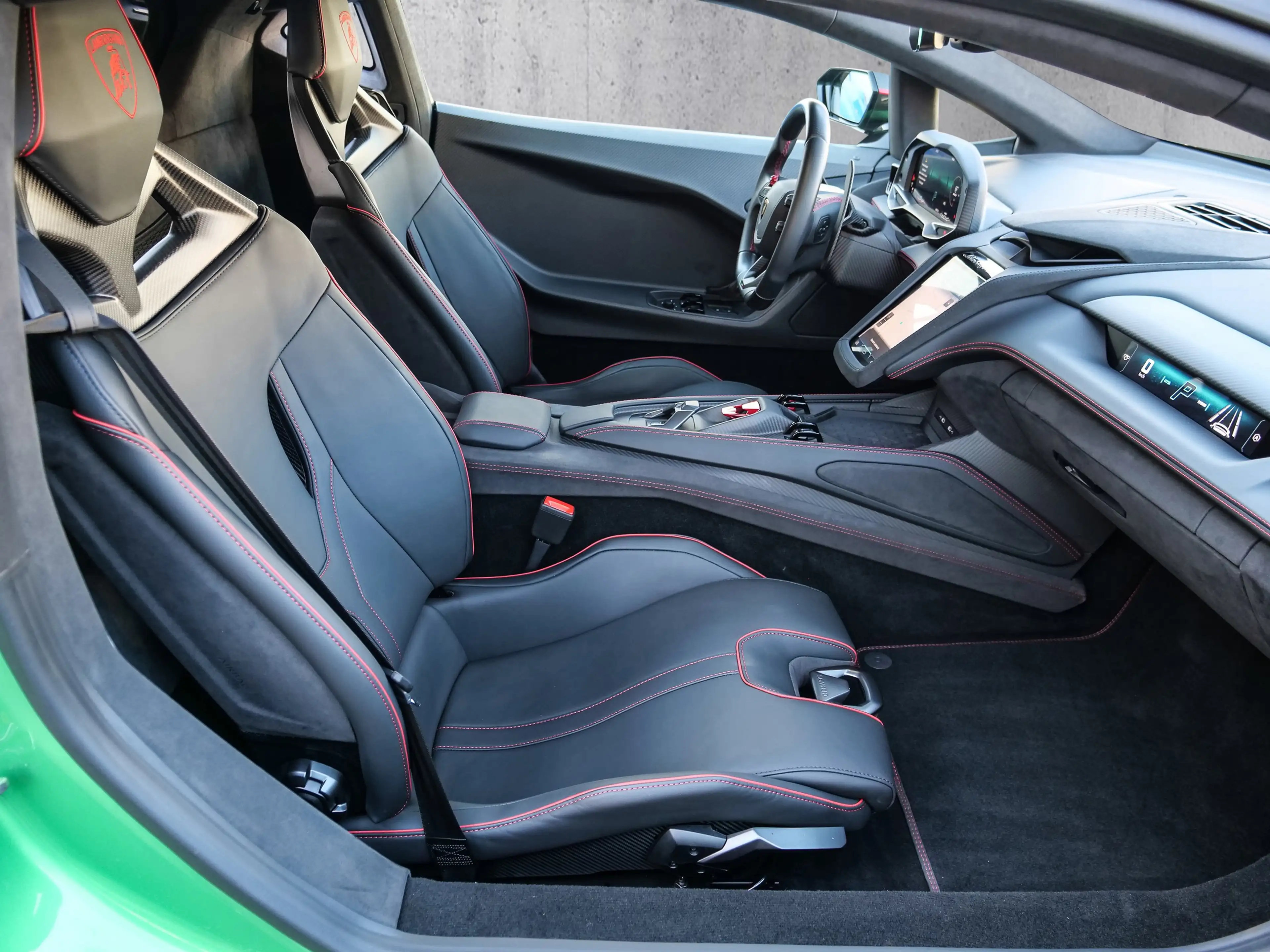 Lamborghini Temerario Verde Mercurius, Lifting System — photo 6