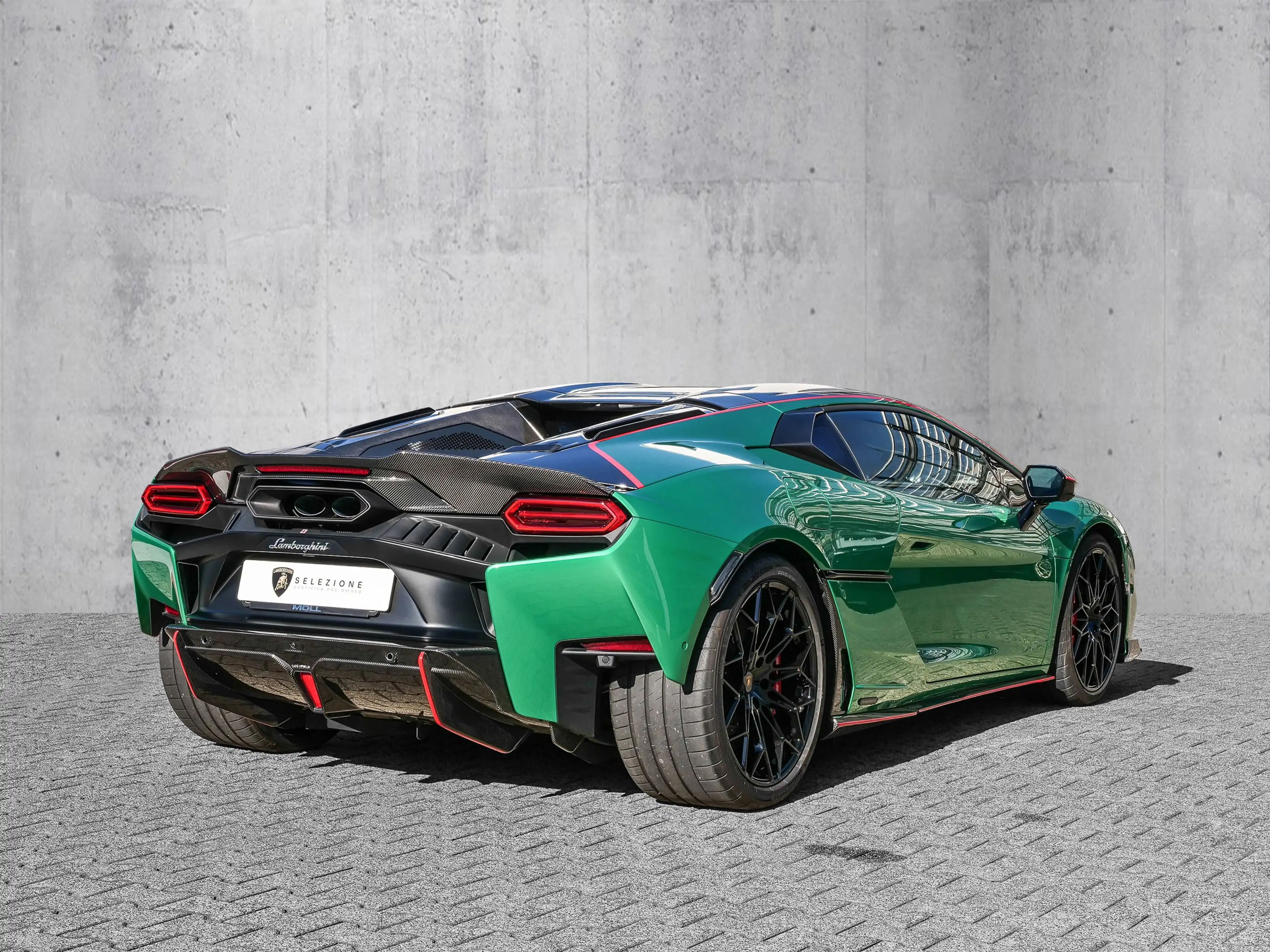 Lamborghini Temerario Verde Mercurius, Lifting System — photo 3