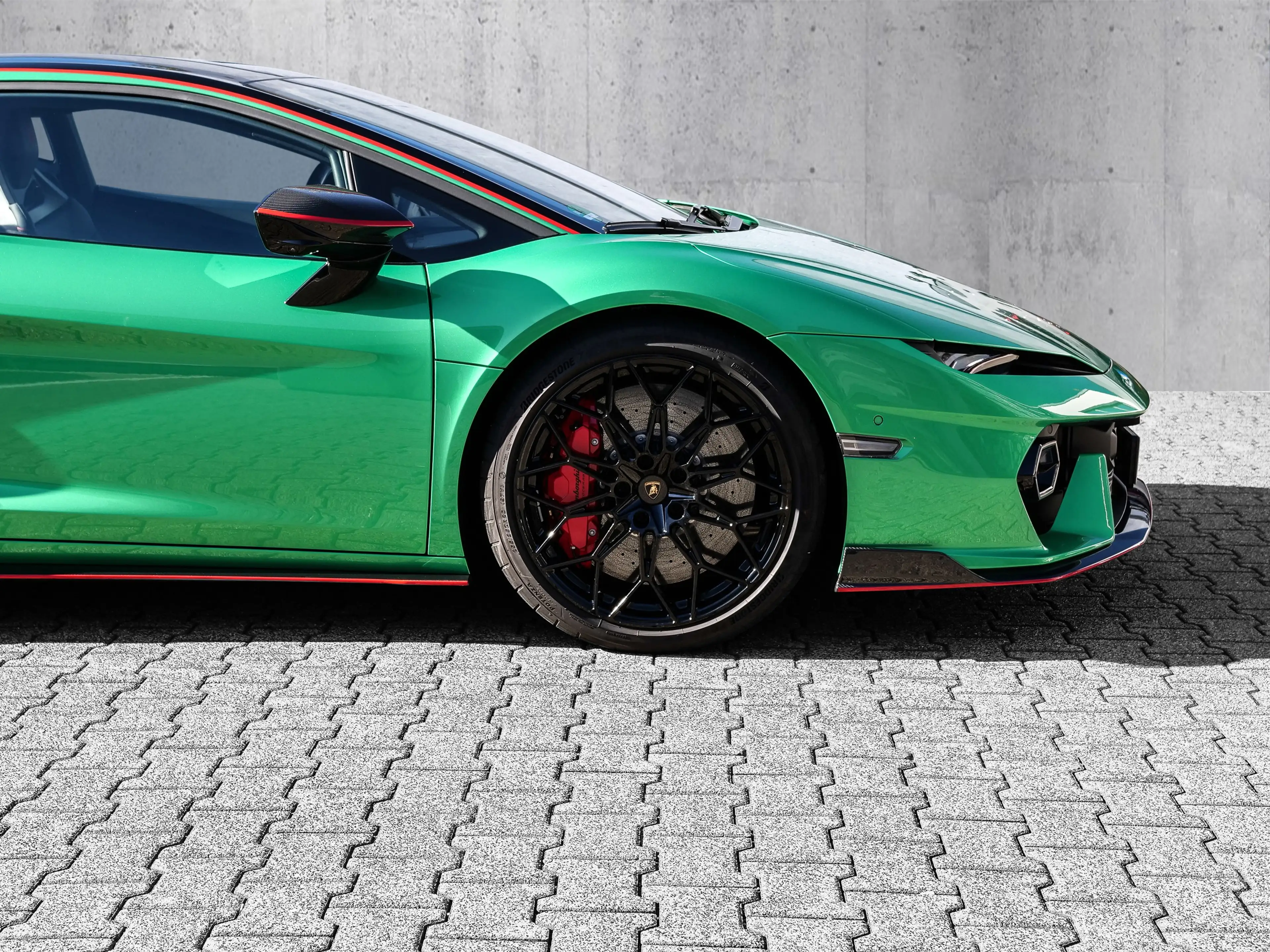Lamborghini Temerario Verde Mercurius, Lifting System — photo 9