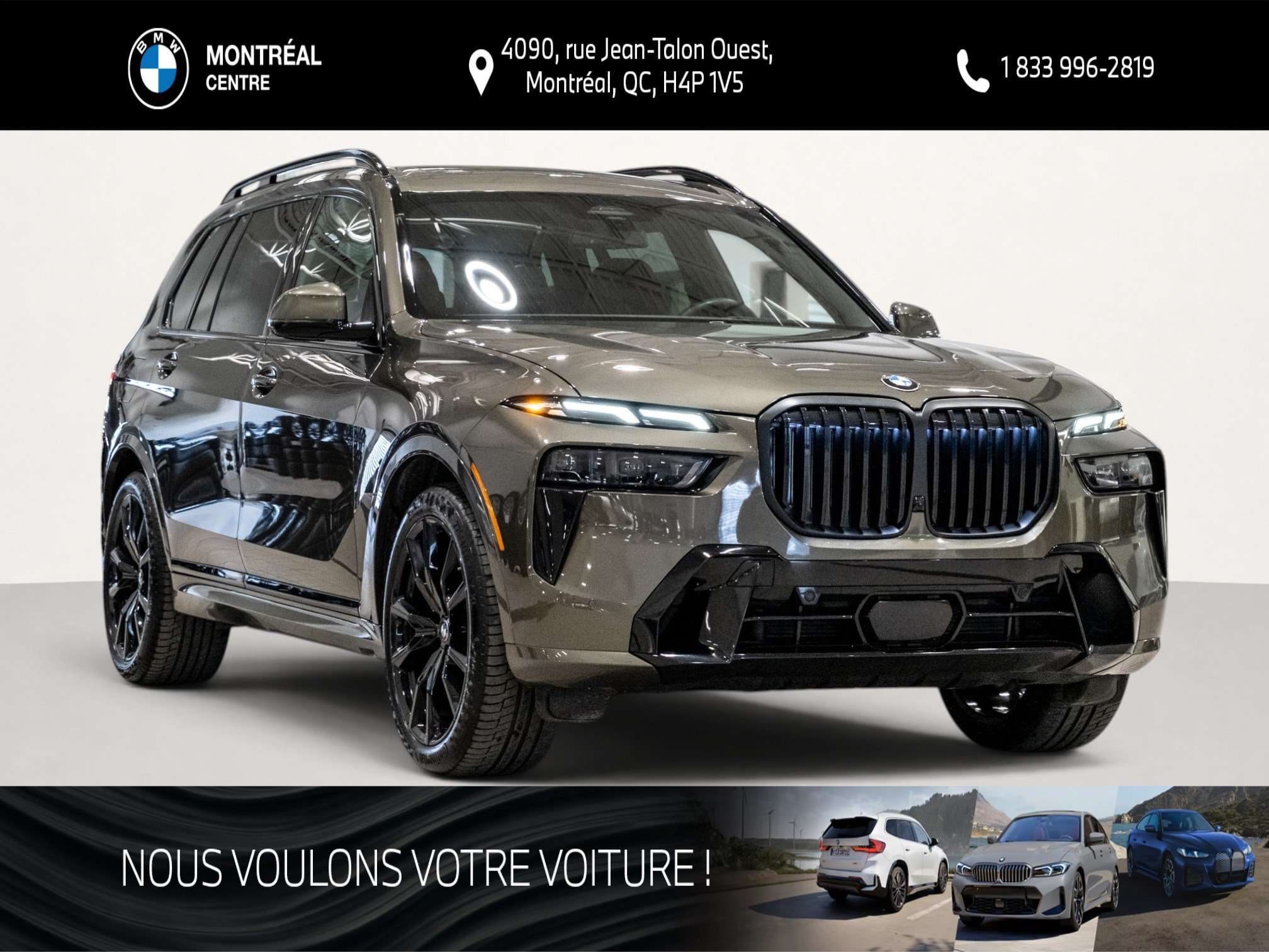 2026 BMW X7 xDrive40i | Premium | M Sport Pro | Freins M Sport