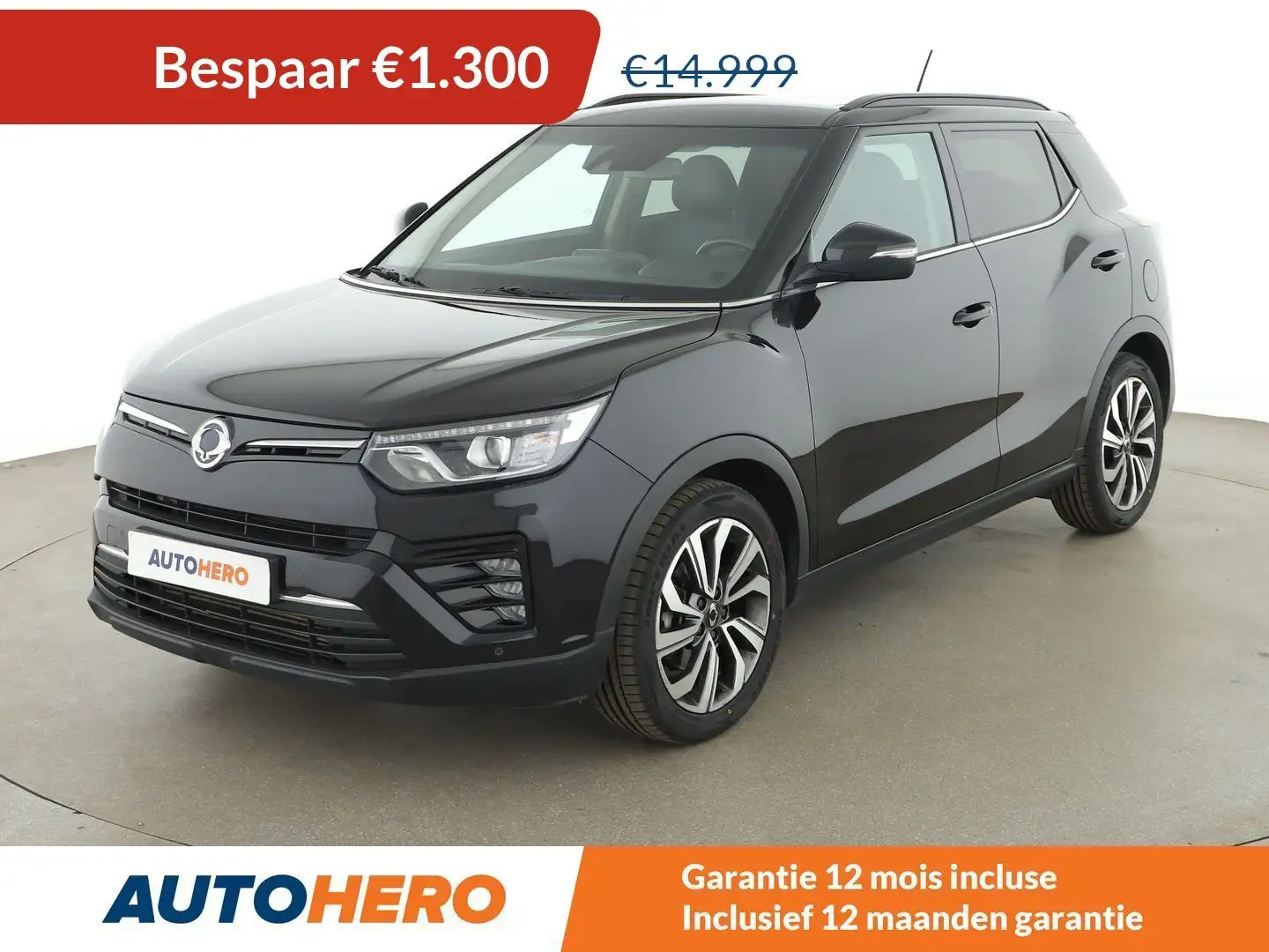 SsangYong Tivoli 1.5 T-GDI Onyx 4x2 Zwart - 1