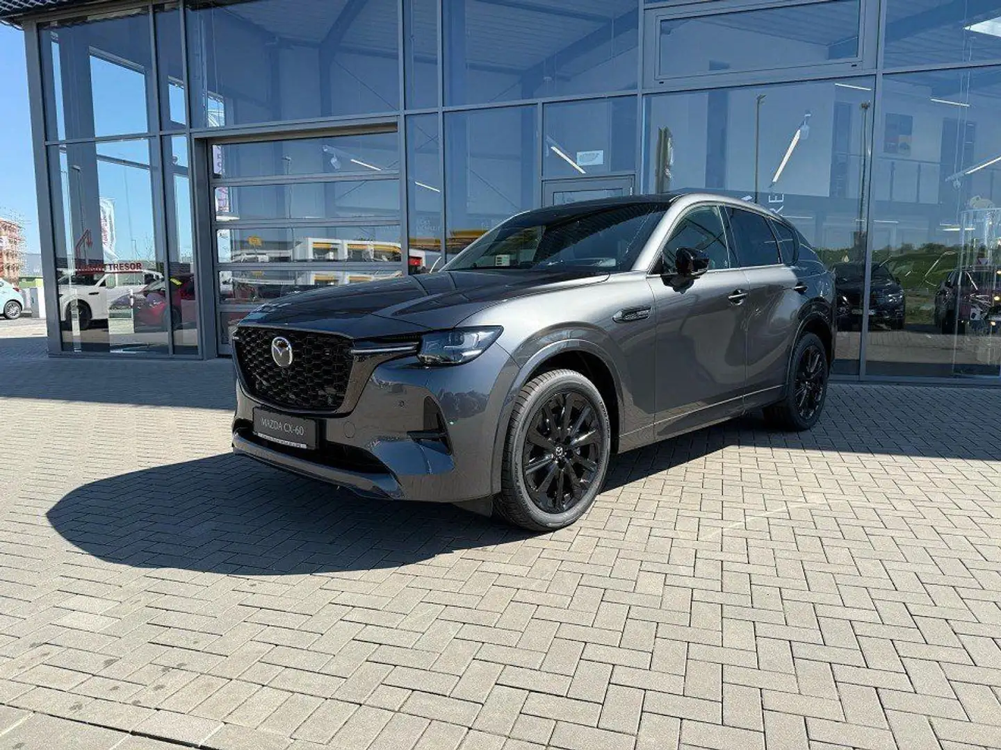 Mazda CX-60 2.5 PHEV (327PS) Homura COSO AWD Navi 360° Grau - 2