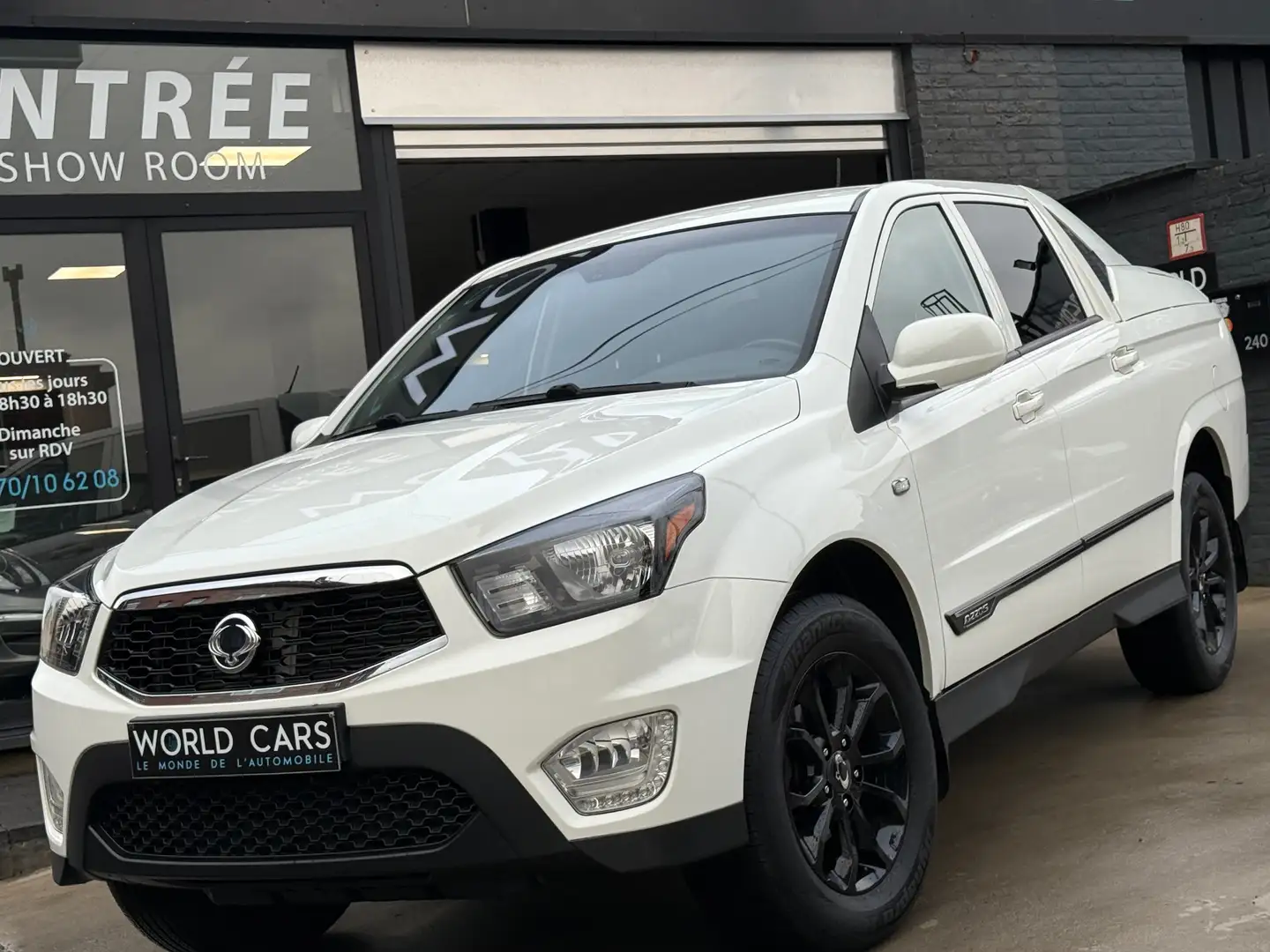 SsangYong Actyon SPORTS 2.2 Turbo 4WD CUIR CRUISE GARANTIE 12MOIS Zwart - 1