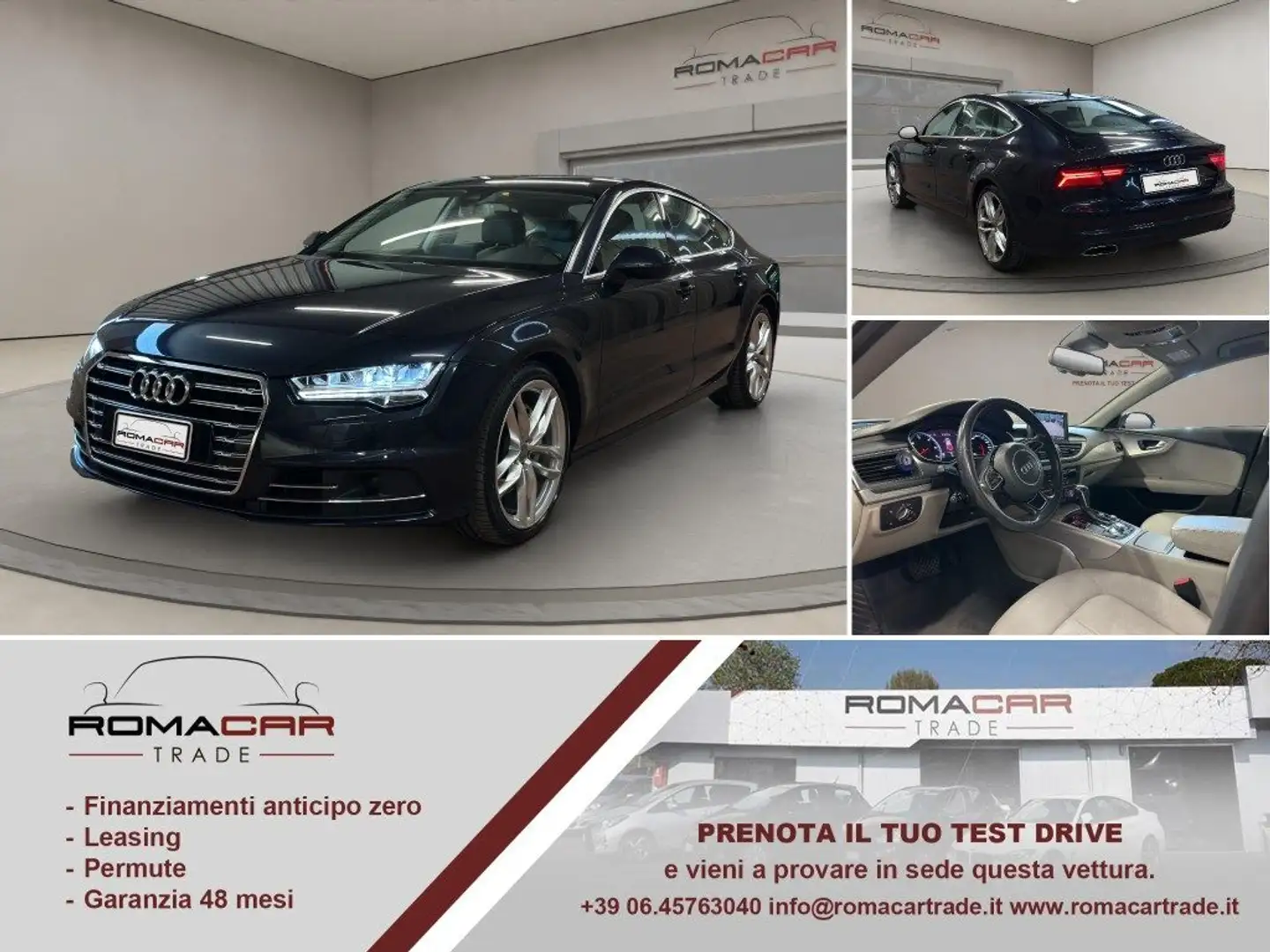 Audi A7 SPB 3.0 TDI 272 CV quattro S tronic Business Blu/Azzurro - 1