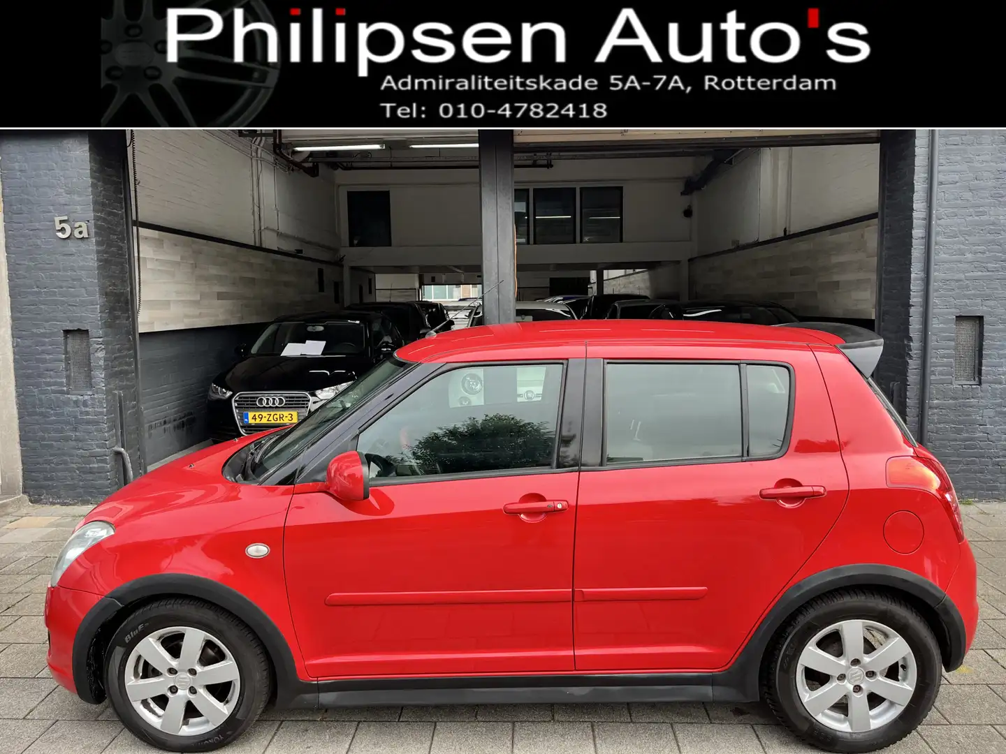 Suzuki Swift 1.5 Exclusive Automaat Rood - 1