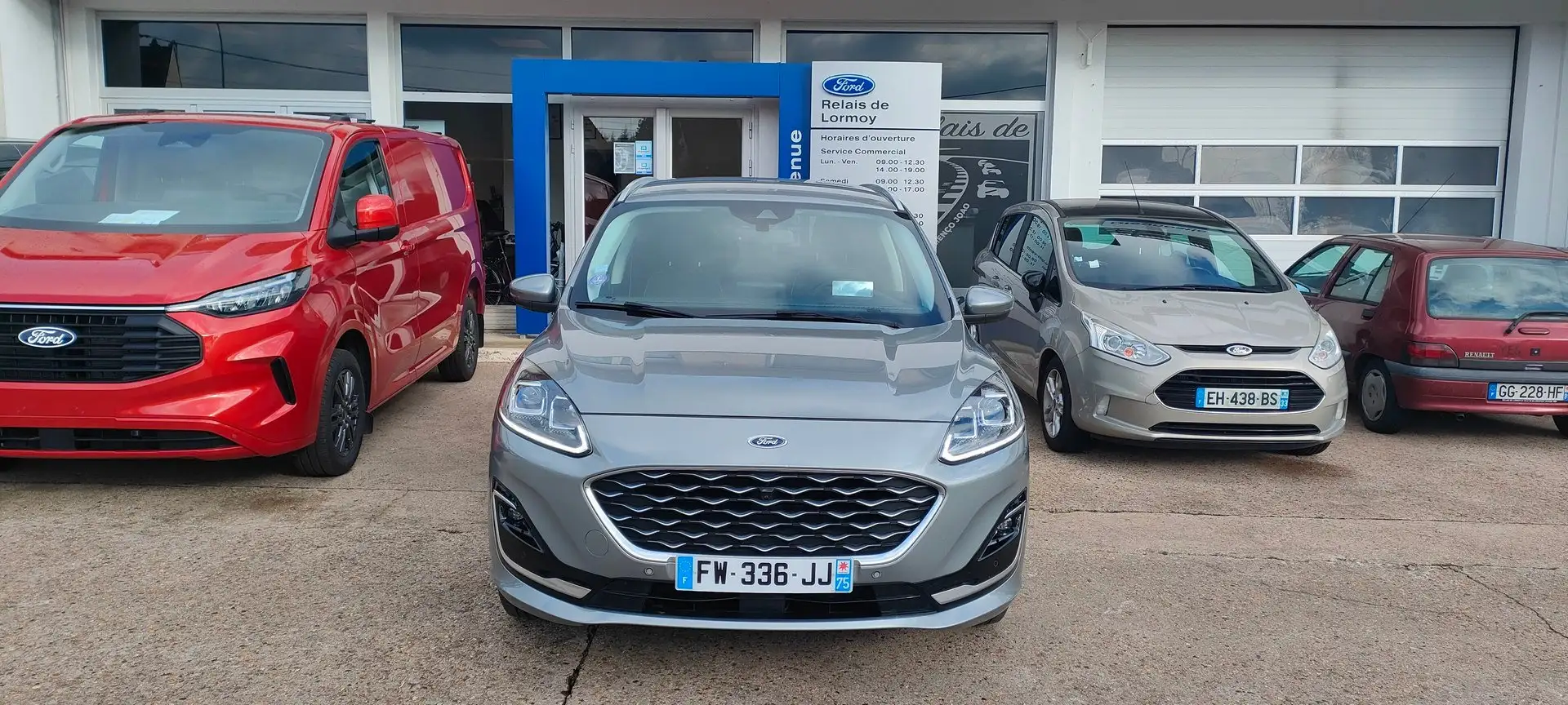 Ford Kuga 2.5 Duratec 225 ch PowerShift PHEV e-CVT VIGNALE Gris - 1
