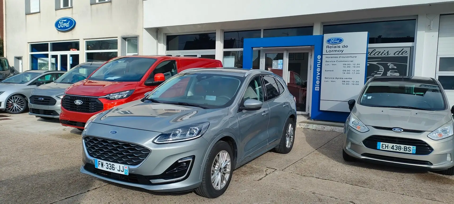 Ford Kuga 2.5 Duratec 225 ch PowerShift PHEV e-CVT VIGNALE Gris - 2