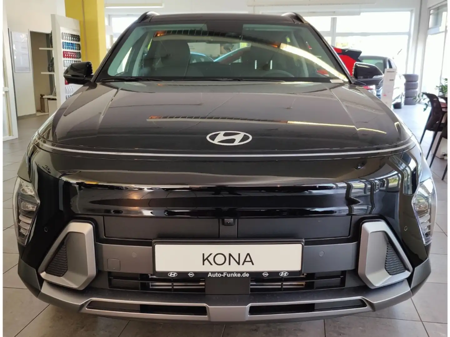 Hyundai KONA Prime 2WD 1.6 T-GDI EU6d El. Panodach Navi Leder D Schwarz - 2