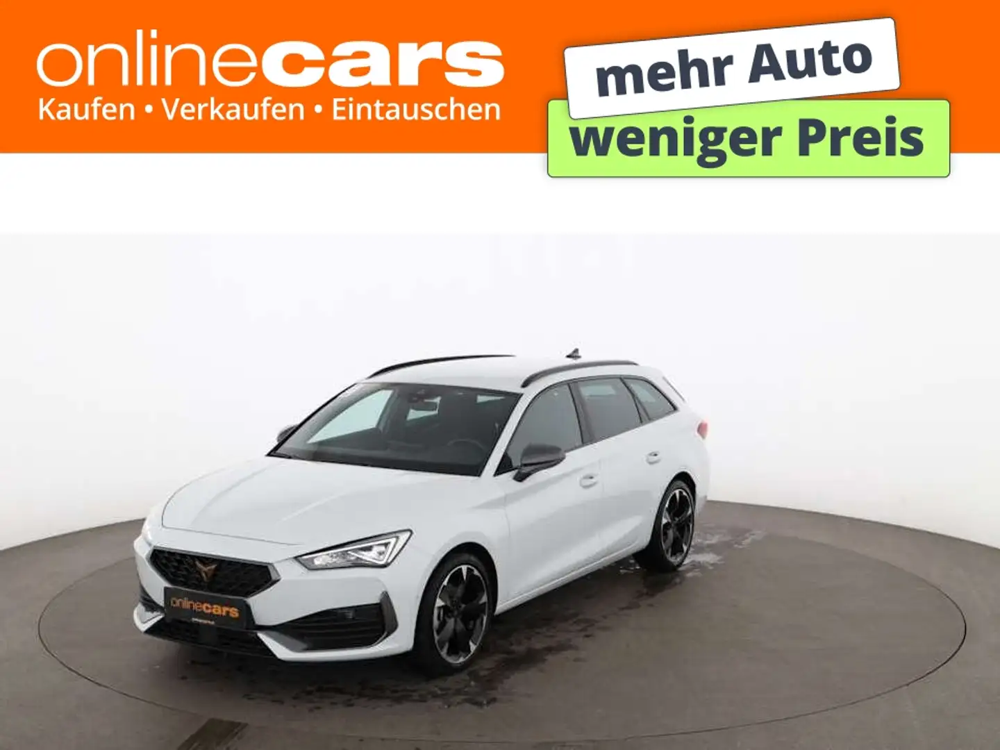 CUPRA Leon Sportstourer 1.5 eTSI Aut LED RADAR LEDER Weiß - 1