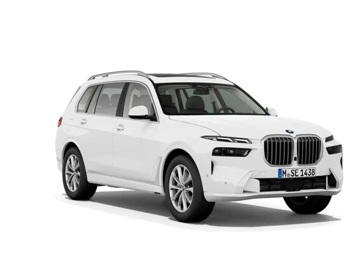 BMW X7 x40d Leasing ab 925,90 Panod.SuView.SoftCl. HUD Fehér - 2