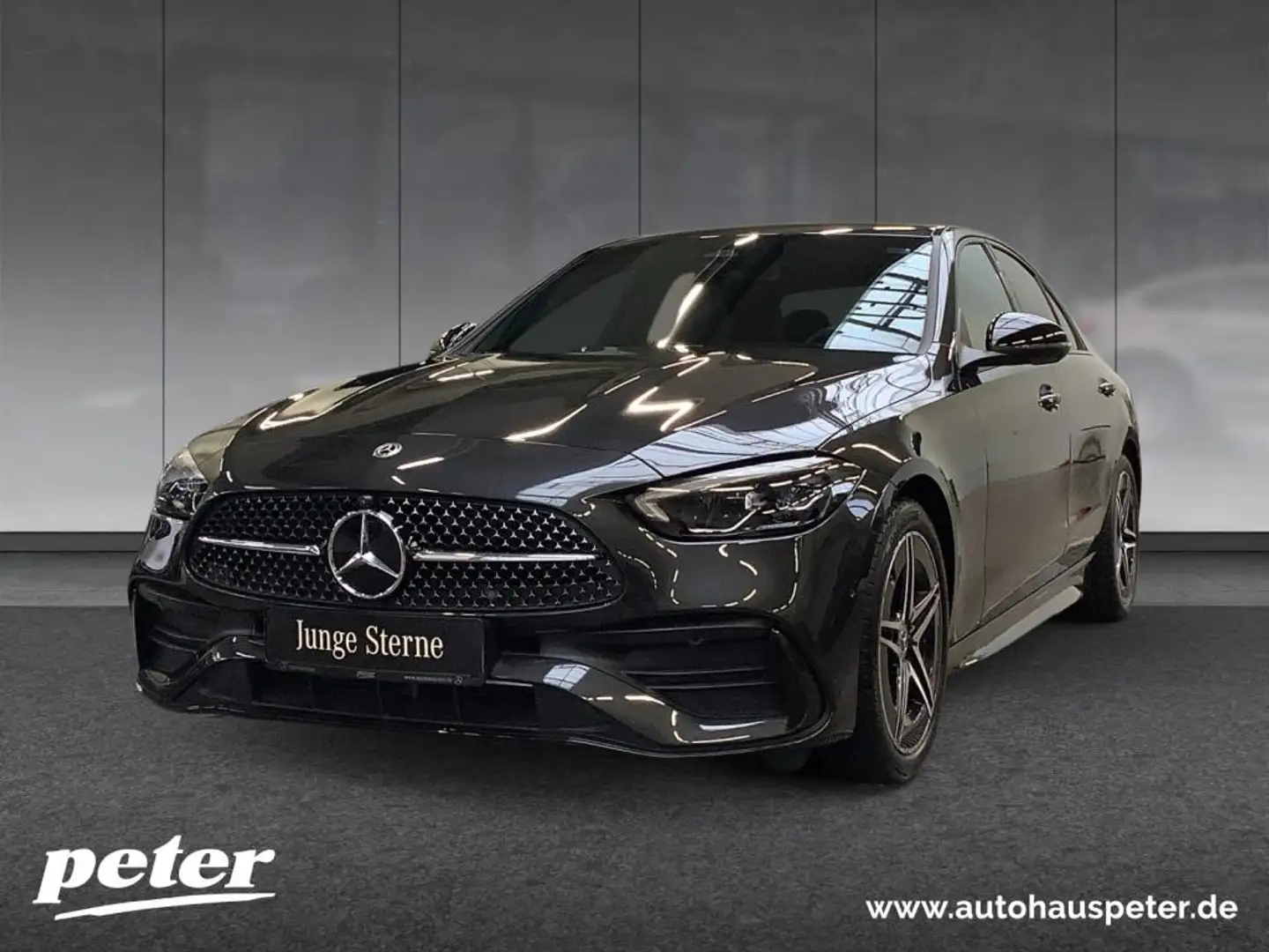 Mercedes-Benz C 180 AMG/Edition/Night/LED/360°Kamera/Distronic Szary - 1