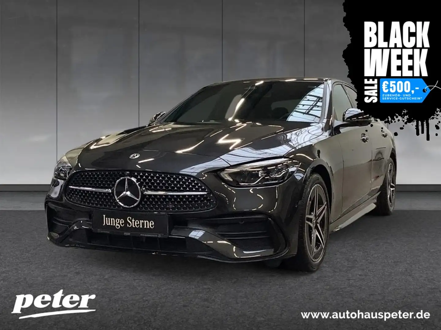 Mercedes-Benz C 180 AMG/Edition/Night/LED/360°Kamera/Distronic Grau - 1