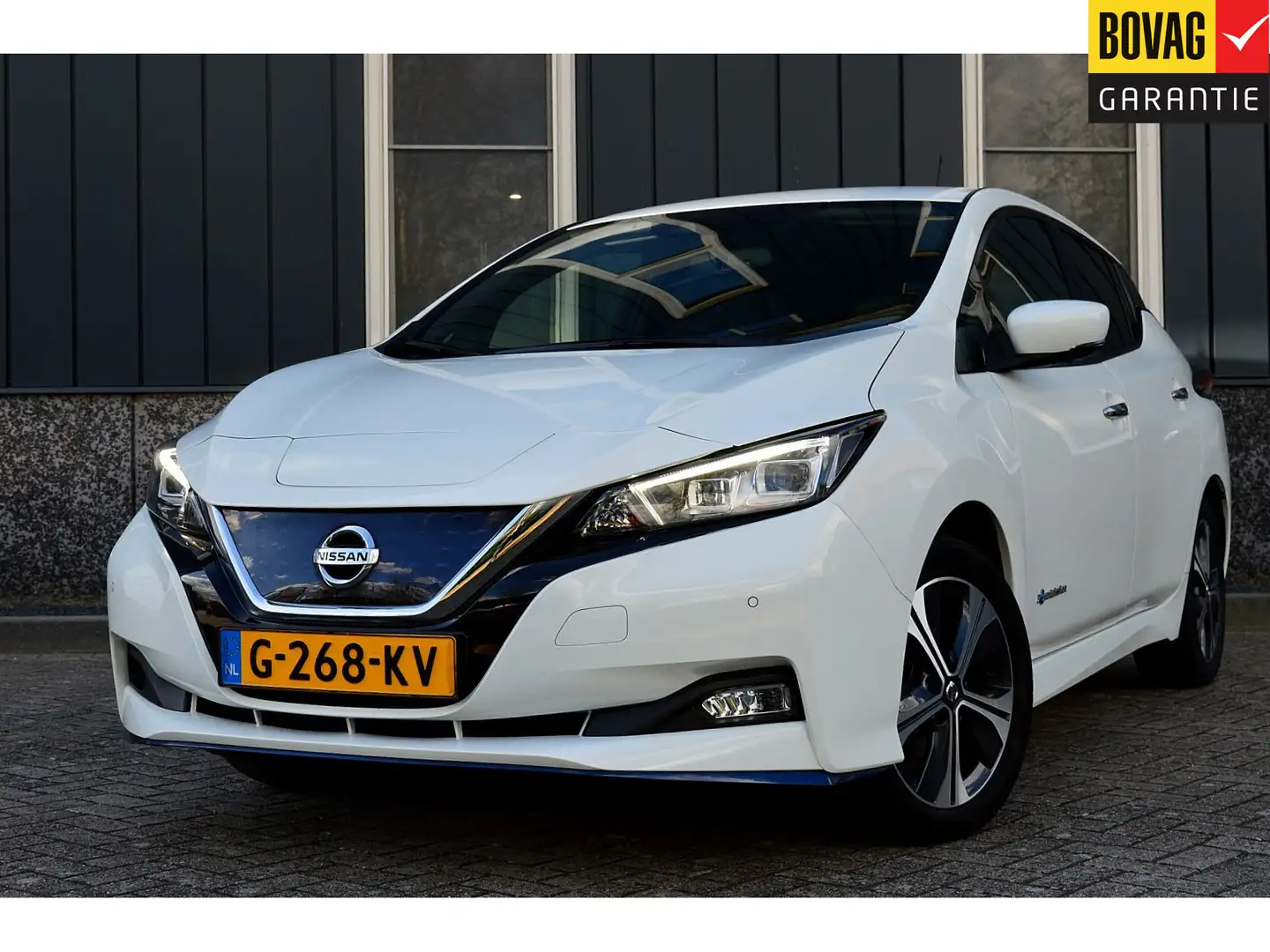 Nissan Leaf e+ N-Connecta 62 kWh Rijklaarprijs-Garantie Naviga Blanco - 1
