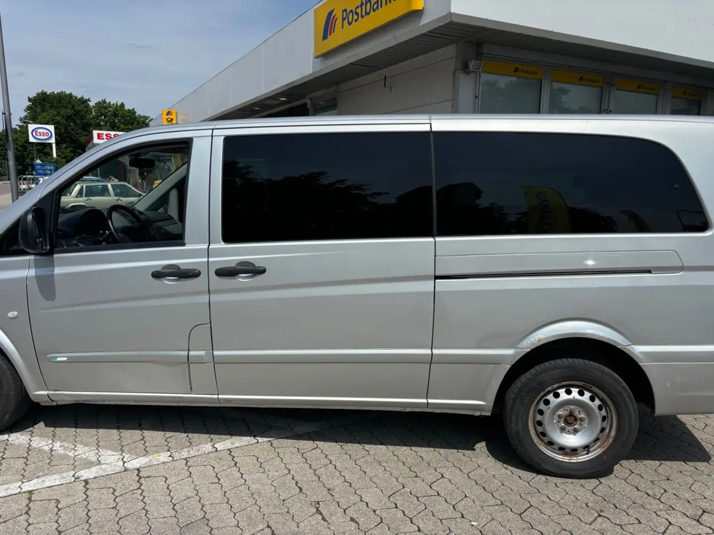 Mercedes-Benz Vito Kombi 115 CDI extralang Silber - 2