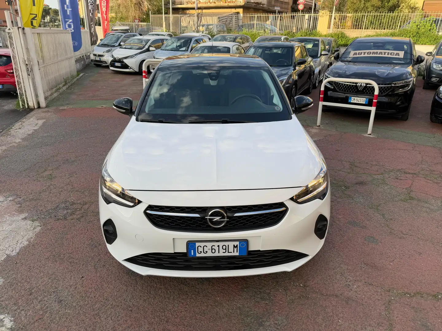 Opel Corsa 1.2 Elegance s&s 75cv *RETROCAMERA Bianco - 2