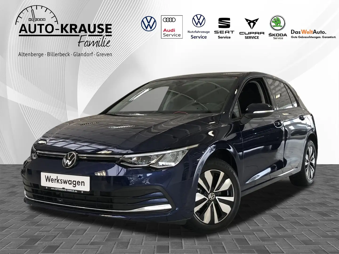 Volkswagen Golf VIII 1.5 eTSI Move OPF (EURO 6d) Blau - 1