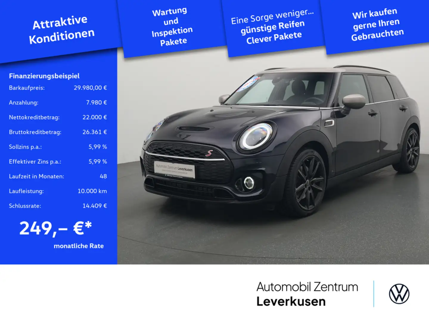 MINI Cooper S Clubman Negro - 1