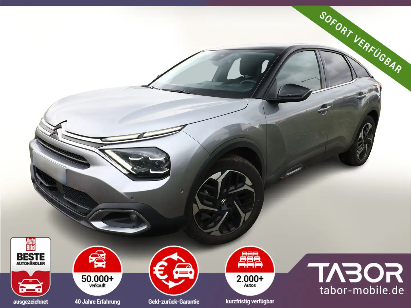 Citroen C4 1.2 Mild-Hybrid 136 Aut Max Leder ACC UVP-37%* Grau - 1