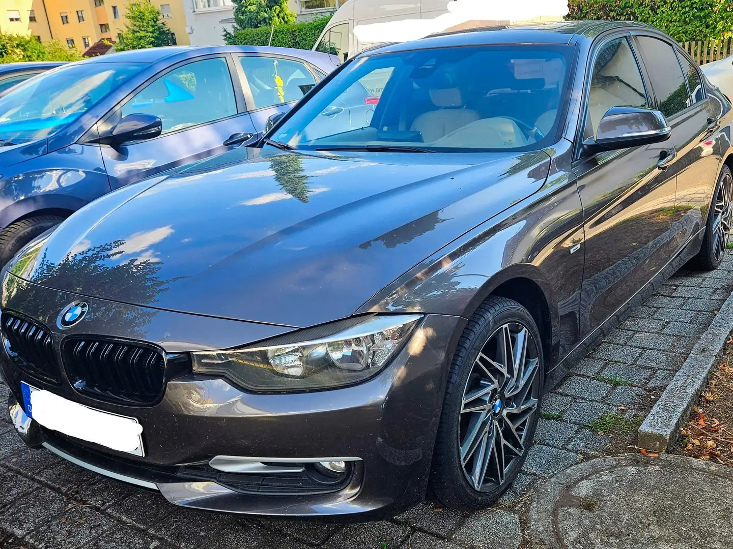 BMW 316 316d Aut. Modern Line Brązowy - 1