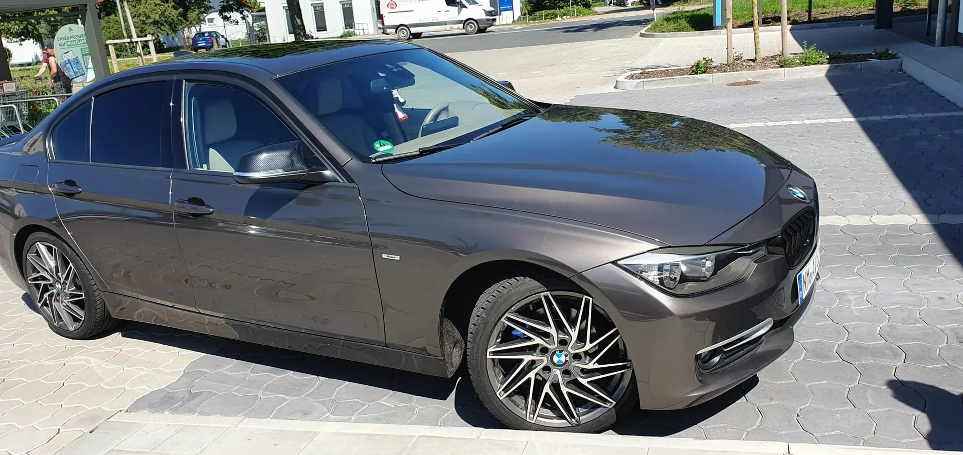 BMW 316 316d Aut. Modern Line Brązowy - 2