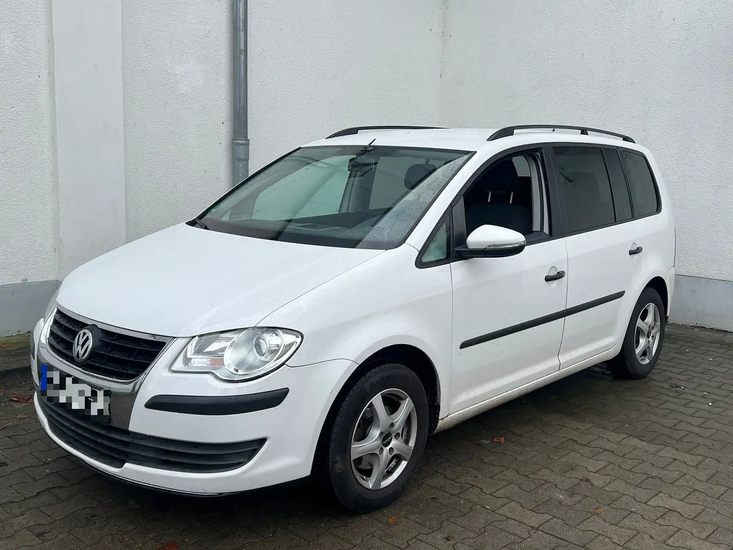 Volkswagen Touran 1.6 MPI Conceptline *KLIMA+TEMPO+AHK+2-HAND* 2009 Blanc - 1