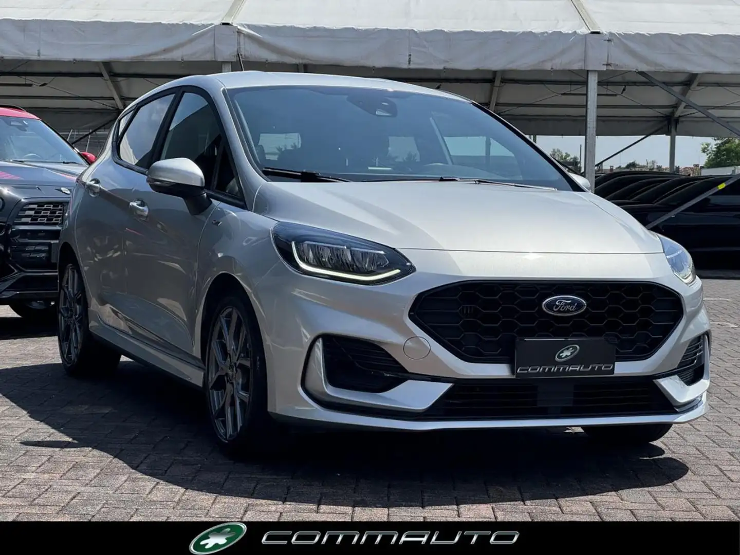Ford Fiesta 1.0 Ecoboost Hybrid 125 CV 5 porte ST-Line Argento - 2