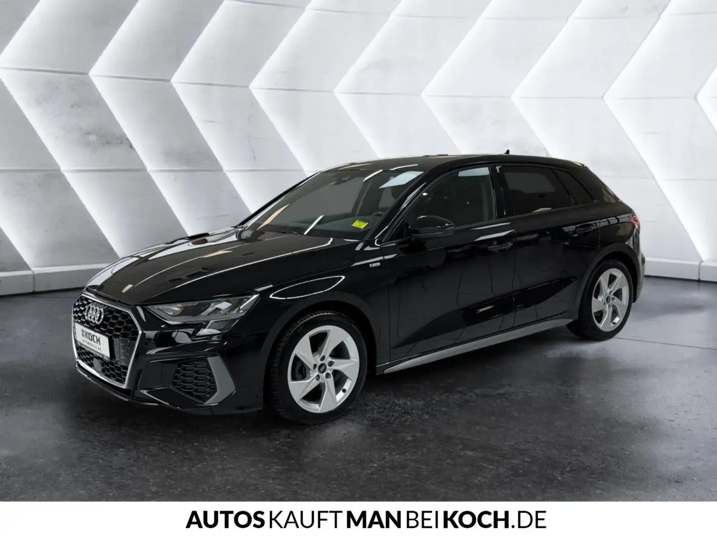 Audi A3 30 TFSI SB S-Tronic S line NAV LED SHZ PDC MMI Negro - 2