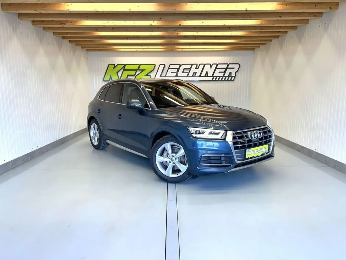 Audi Q5 2,0 TDI quattro ''S line'' AHK*LED*R-KAM*VIRTUA Niebieski - 1