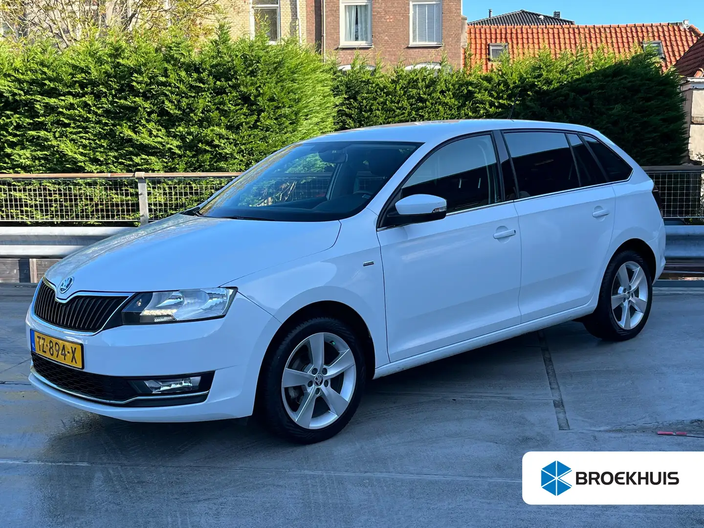 Skoda Rapid/Spaceback 1.0 TSI 95PK Greentech Clever | STOELENVERW. | NAV Blanc - 1