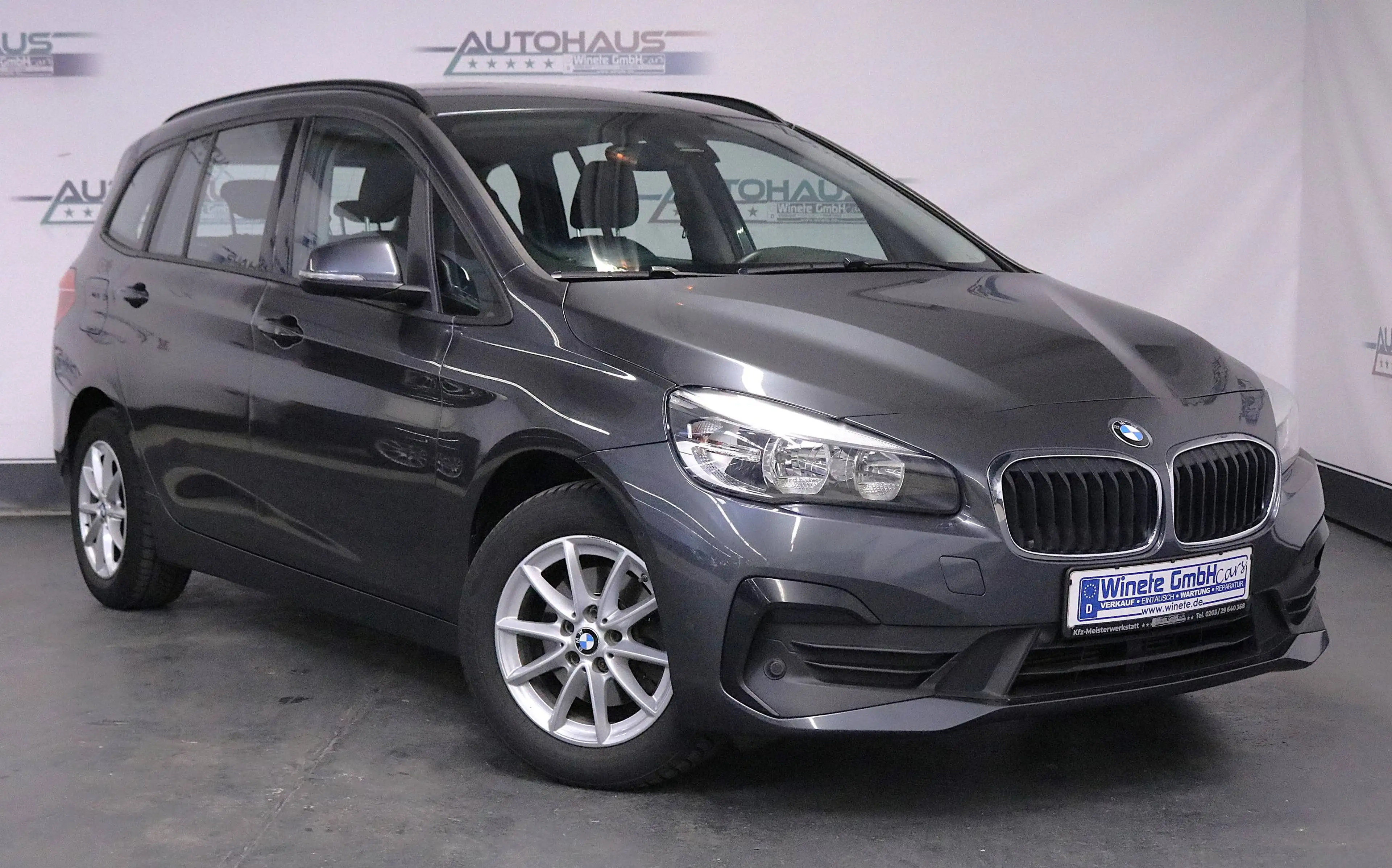 BMW 216 d Advantage 1,5 Ltr*2HAND*NAVI*PDC*KLIMAAUT*Temp*LED*u.v.m