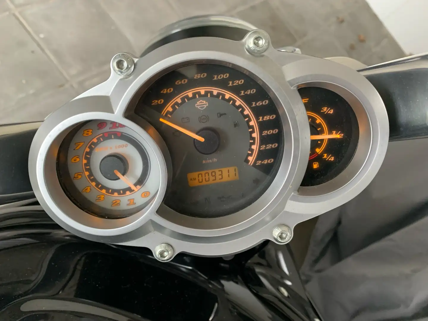 Harley-Davidson VRSC V-Rod vrob muscle Чорний - 2