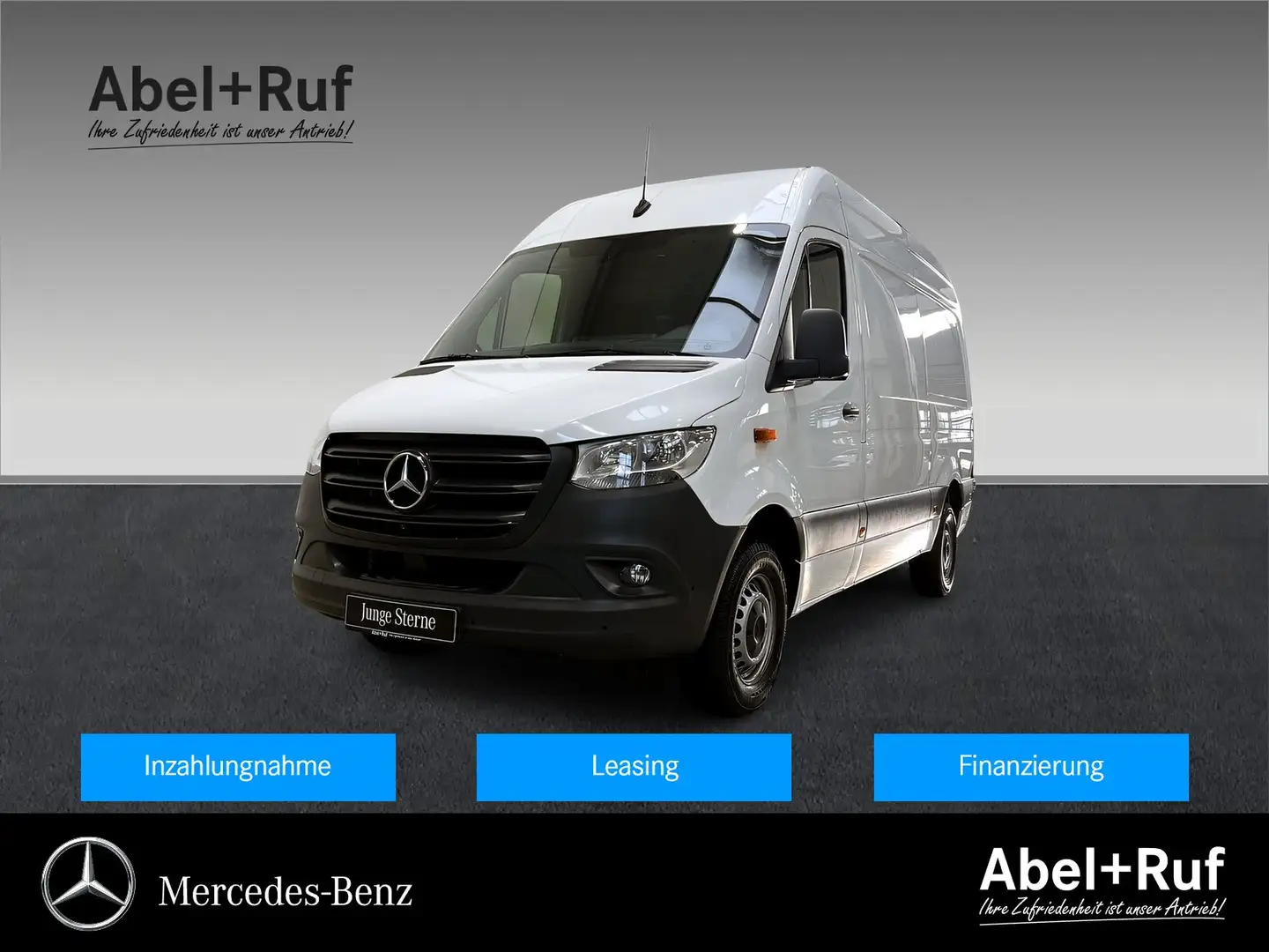 Mercedes-Benz Sprinter 317 CDI Kasten L2H2 Schwingsitz+SHz+360 Weiß - 1