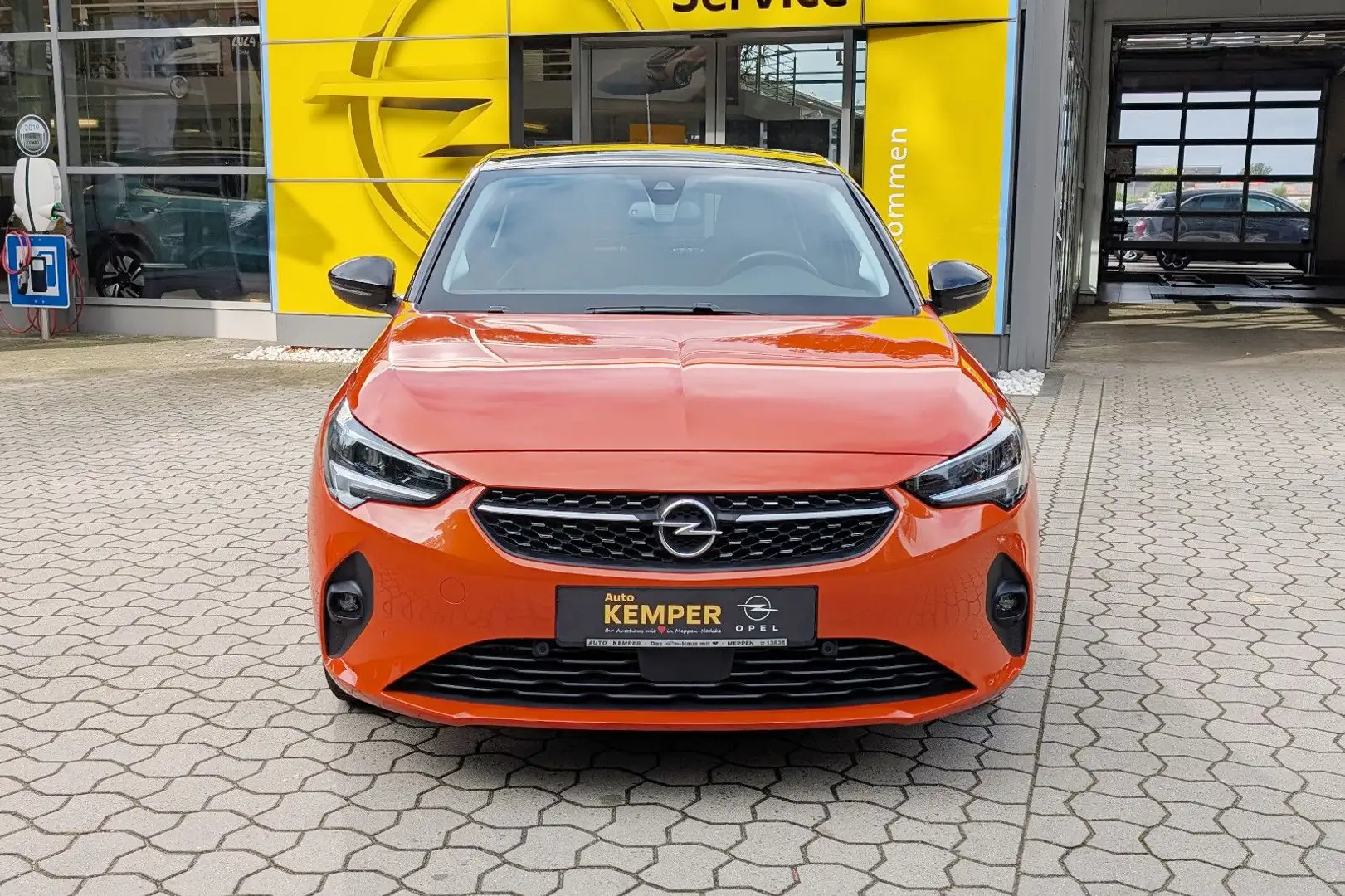 Opel Corsa 1.2 Turbo Elegance *Matrix LED*Navi*Kamera Orange - 2