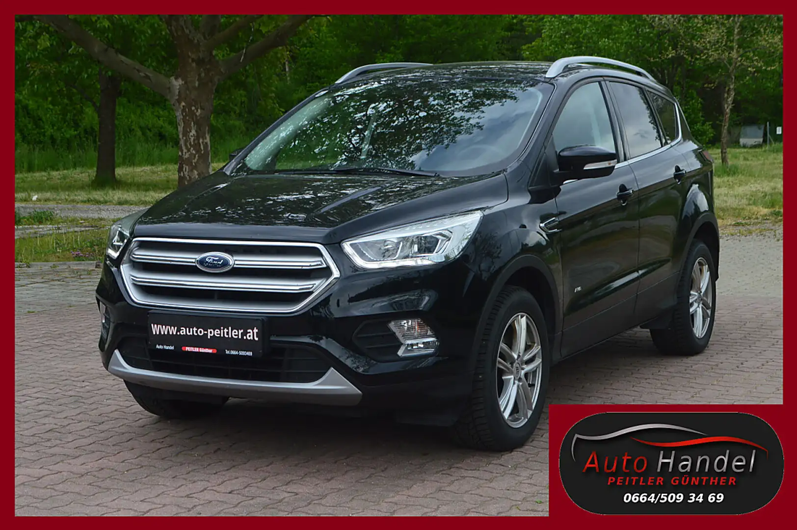 Ford Kuga 2,0 TDCi Titanium Start/Stop AWD+NAVI+SHZ+ Schwarz - 1