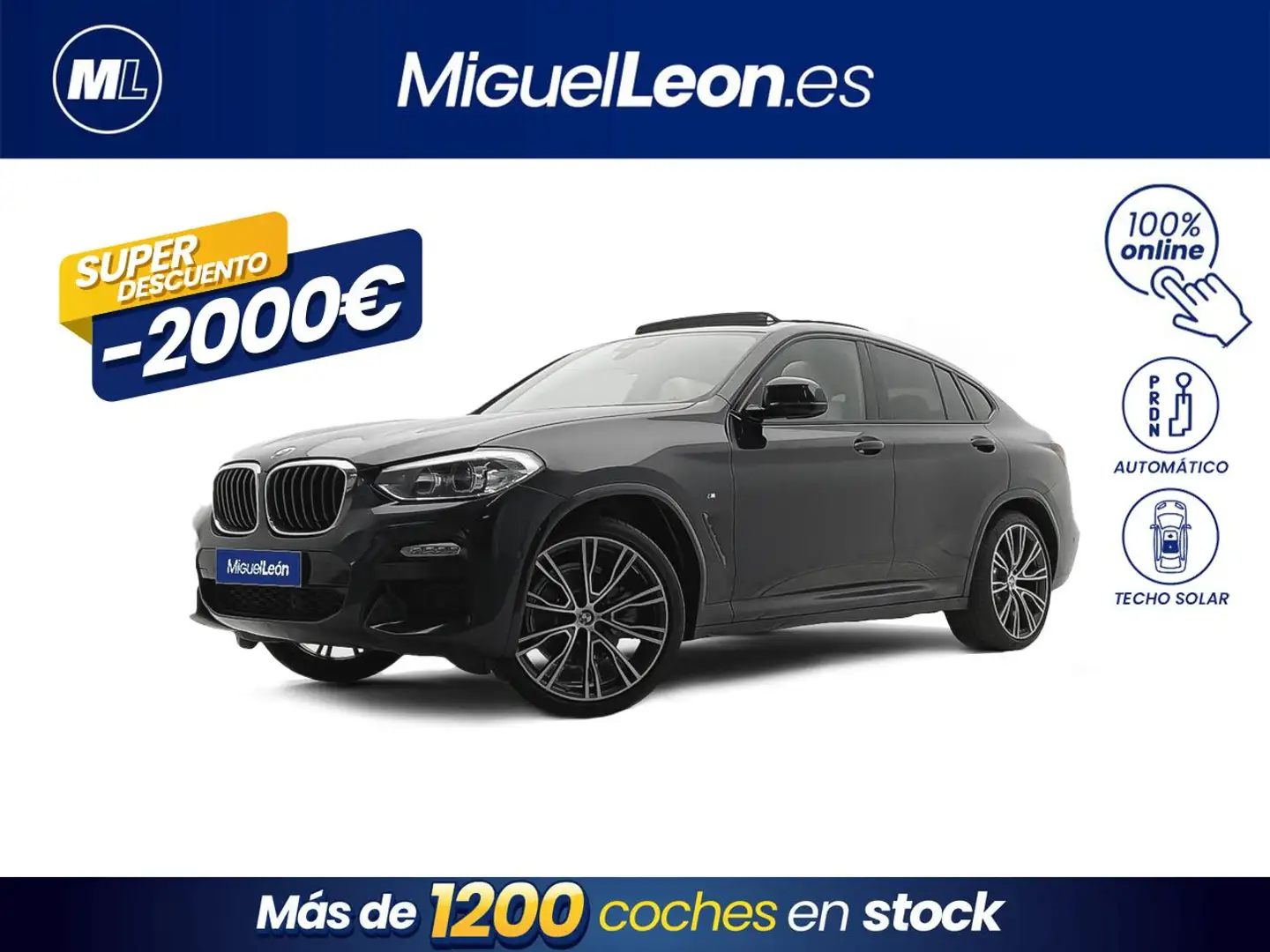 BMW X4 xDrive 20dA Blu/Azzurro - 1