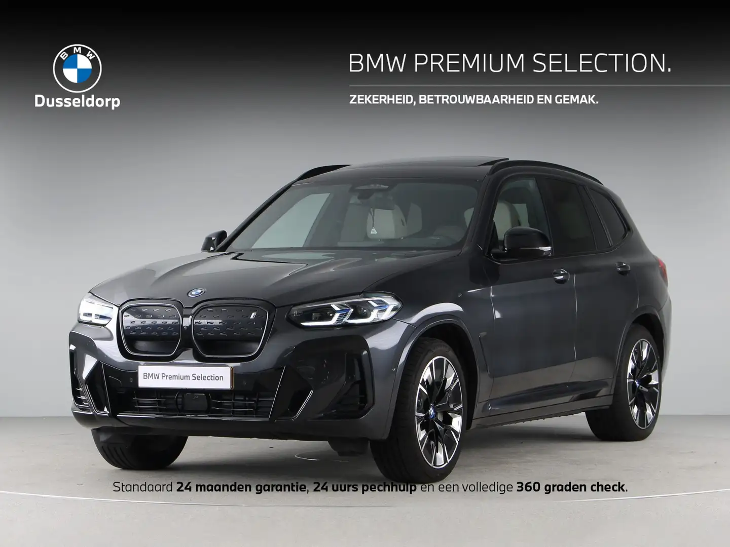 BMW iX3 High Executive 80 kWh Gris - 1