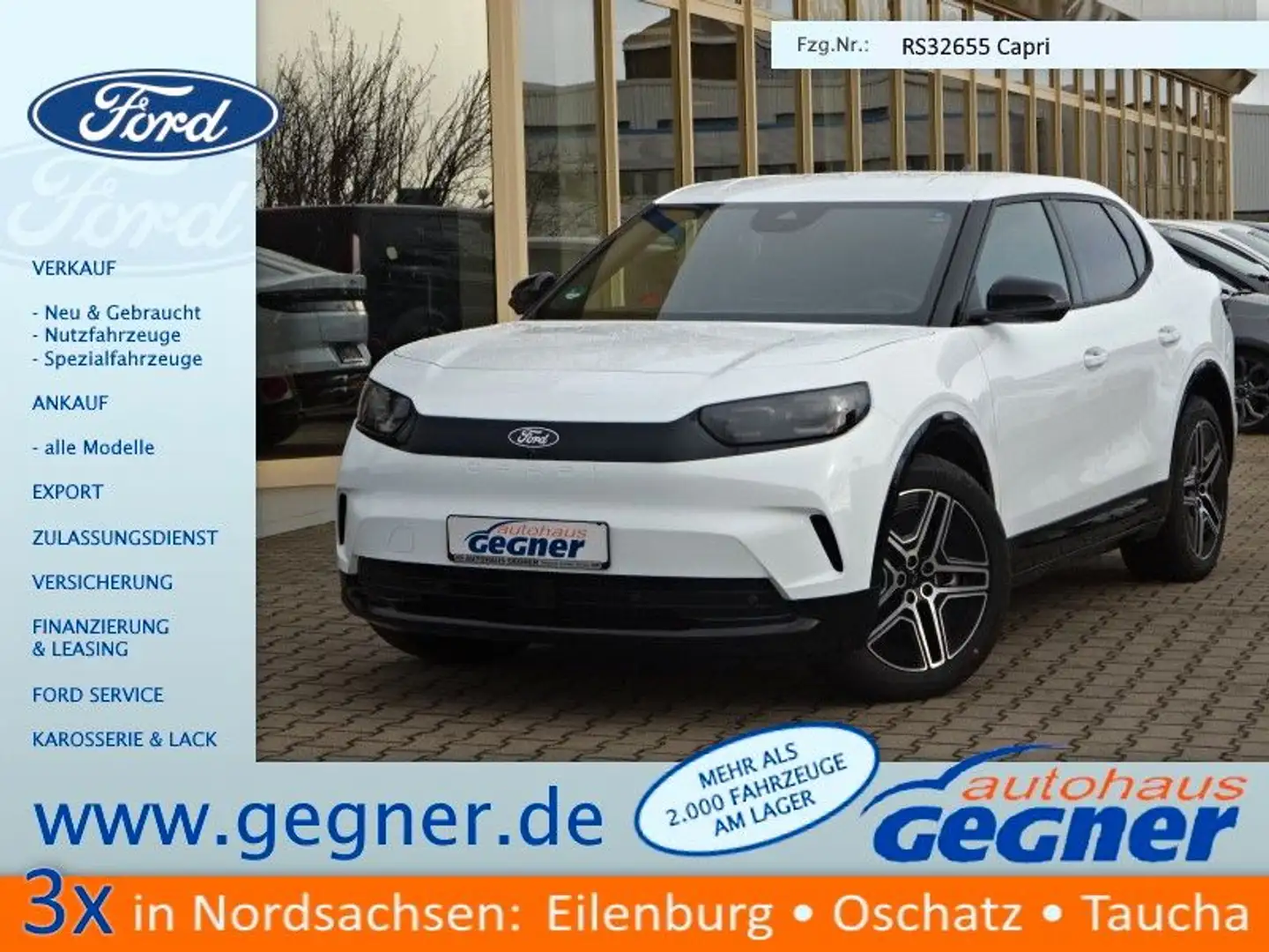 Ford Capri Premium Extended R. 79kWh AWD MatrixLED Alb - 1