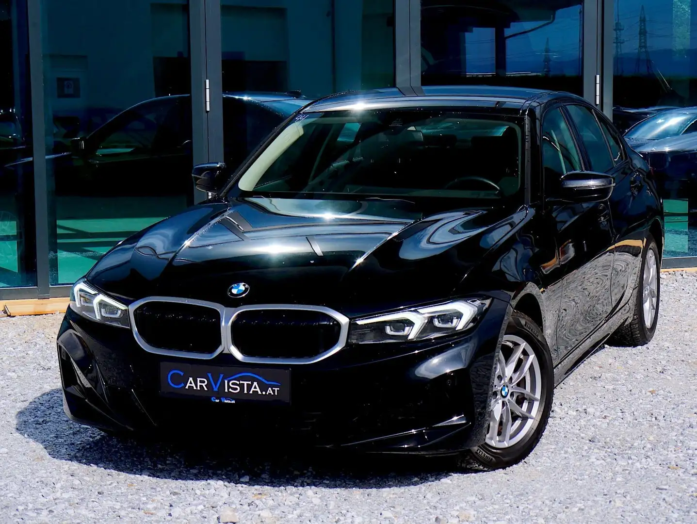 BMW 320 d 48 V Aut. Schwarz - 1