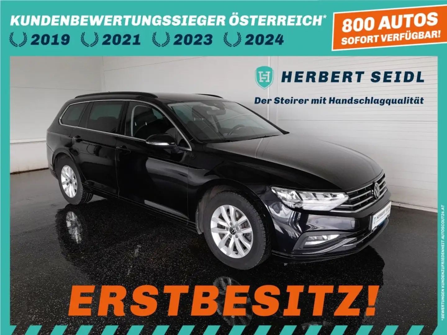 Volkswagen Passat Variant BUSINESS 2,0 TDI DSG *LED / NAVI / ACC / KAMERA / SPORT MASSAGESITZ / E-KLAPPE / TRAVEL ASSIST* Schwarz - 1