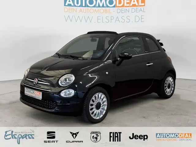 Fiat 500C Lounge ALLWETTER TEMPOMAT APPLE/ANDROID ALU PDC BL