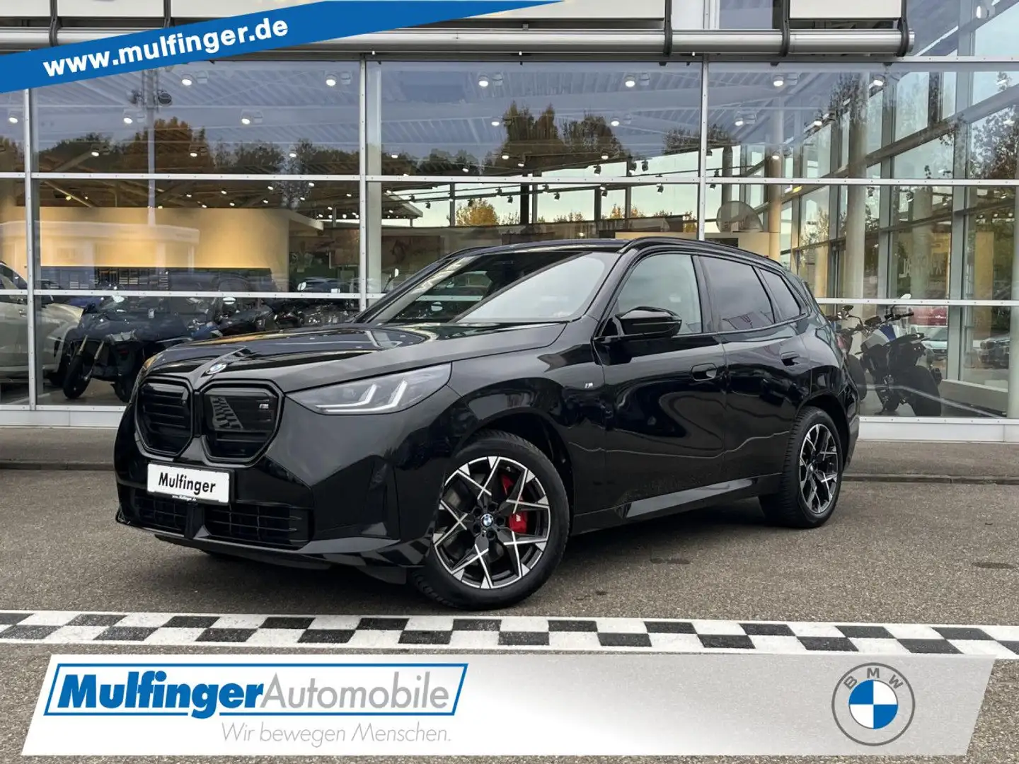 BMW X3 M 50 M-Pro HUD ACC Standh.Sitzklima.SuView.AHK Noir - 1